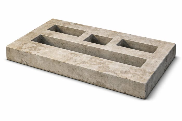 Betonnen grondplaat